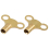 Draper Brass Radiator Key 1