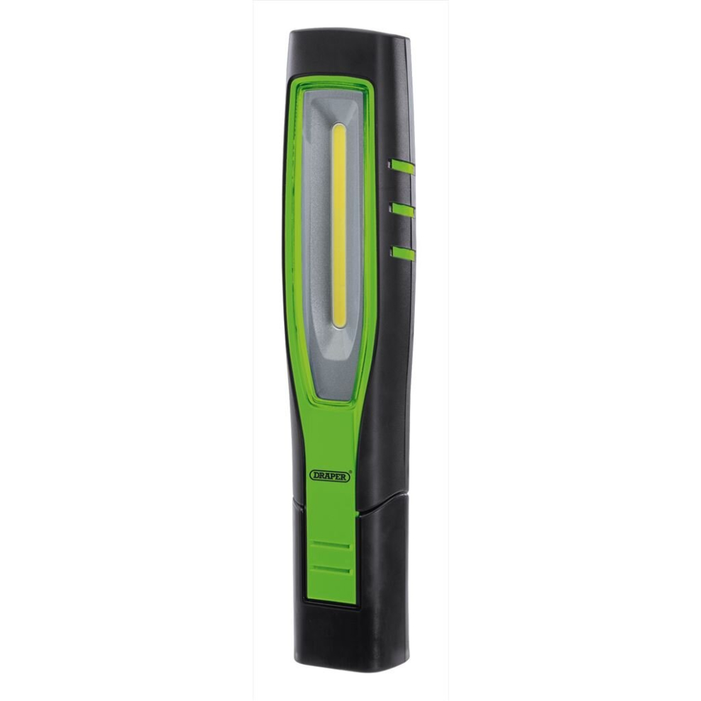 Draper Cob/Smd Led Rechargeable Inspection Lamp, 7W, 700 Lumens, Green