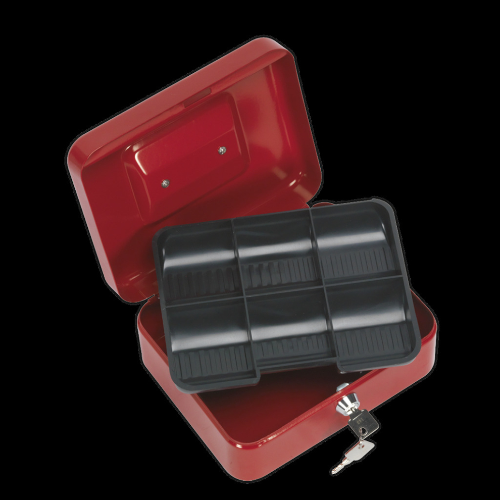 Sealey Key Lock Cash Box 200 X 160 X 90Mm