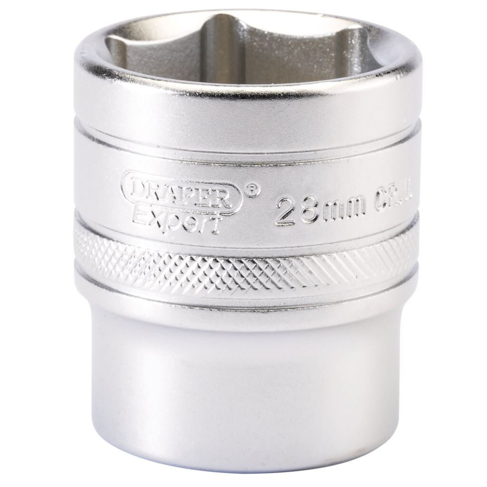 6 Point Metric Socket, 1/2"" Sq. Dr., 28mm