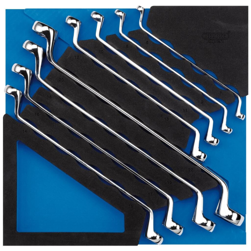Draper Ring Spanner Set in 1/2 Drawer EVA Insert Tray (8 Piece)