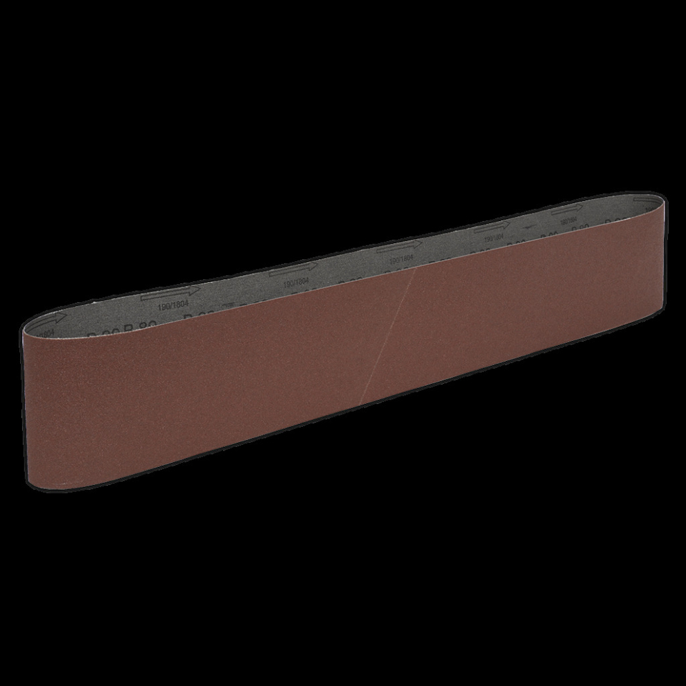 Sealey Sanding Belt 100 X 1220Mm 80Grit
