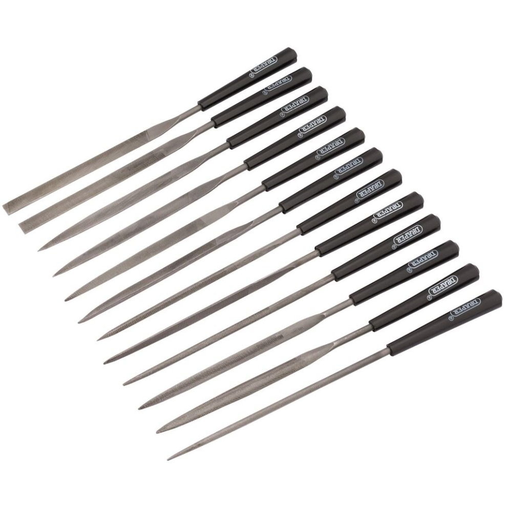 Needle File Set, 140Mm (12 Piece) 5010559826407