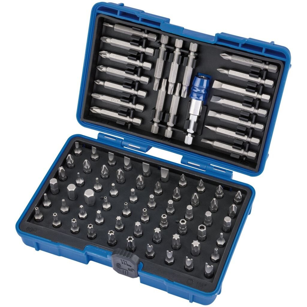 Screwdriver And Bit Holder Set (80 Piece) 5010559823963