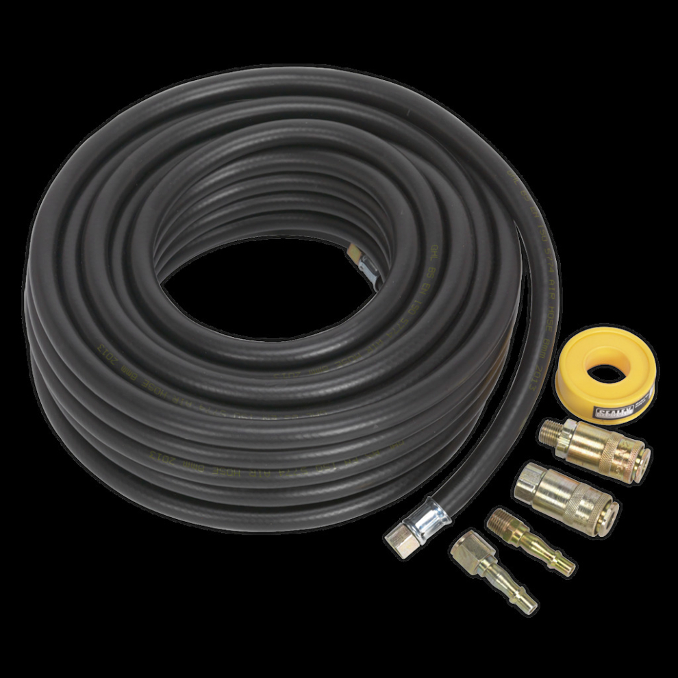 Sealey Air Hose Kit 15M X Ø8mm With Connectors