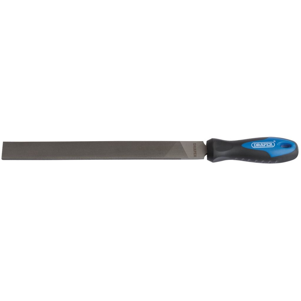 Soft Grip Engineer's Hand File and Handle, 250mm