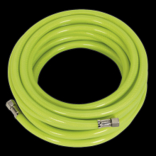Air Hose High-Visibility 10m x Ø8mm with 1/4"BSP Unions