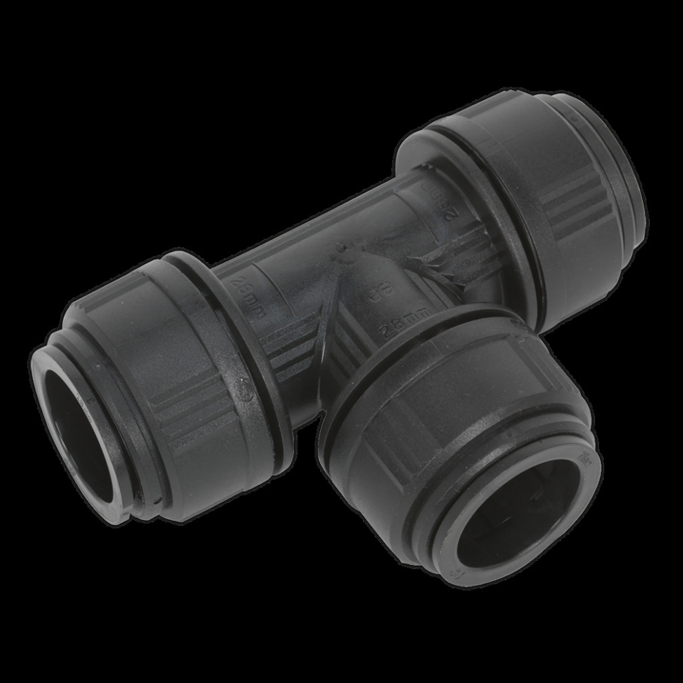 Sealey Equal Tee Ø28mm Pack Of 5 (John Guest Speedfit® - Pm0228e)