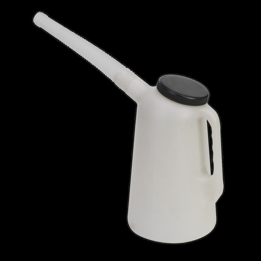Sealey Oil Container With Lid & Flexible Spout 2L