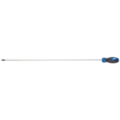 Draper Extra Long Reach Soft Grip PZ Type Screwdriver, No.1 x 450mm