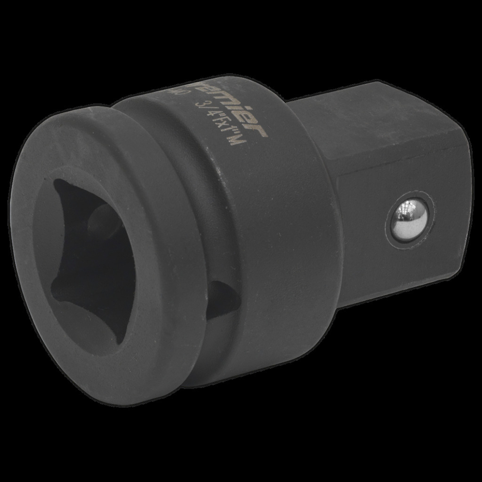 Sealey Impact Adaptor 3/4"Sq Drive Female - 1"Sq Drive Male