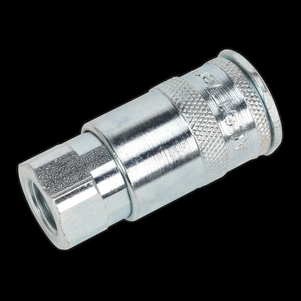 Sealey Coupling Body Female 1/4"Bsp Pack Of 5