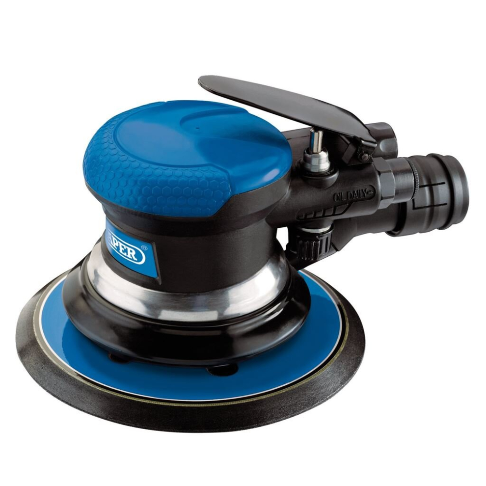 New Draper Dual Action Air Sander, 150Mm Dat-Aps