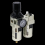 Sealey Air Filter/Regulator/Lubricator Max Airflow 105cfm 1