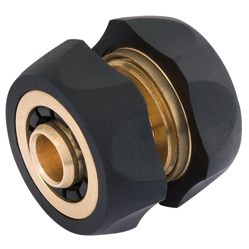 Draper Brass And Rubber Hose Joiner/Mender, 1/2""