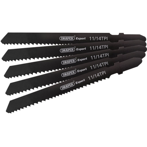 Draper DT118B Jigsaw Blade Set, 92mm (5 Piece)