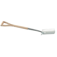Draper Heritage Stainless Steel Border Spade with Ash Handle