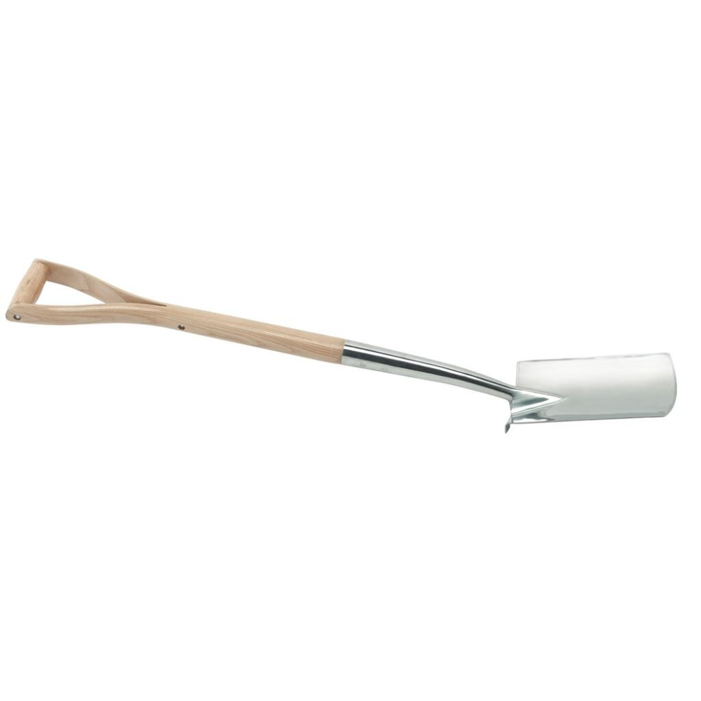 Draper Heritage Stainless Steel Border Spade With Ash Handle