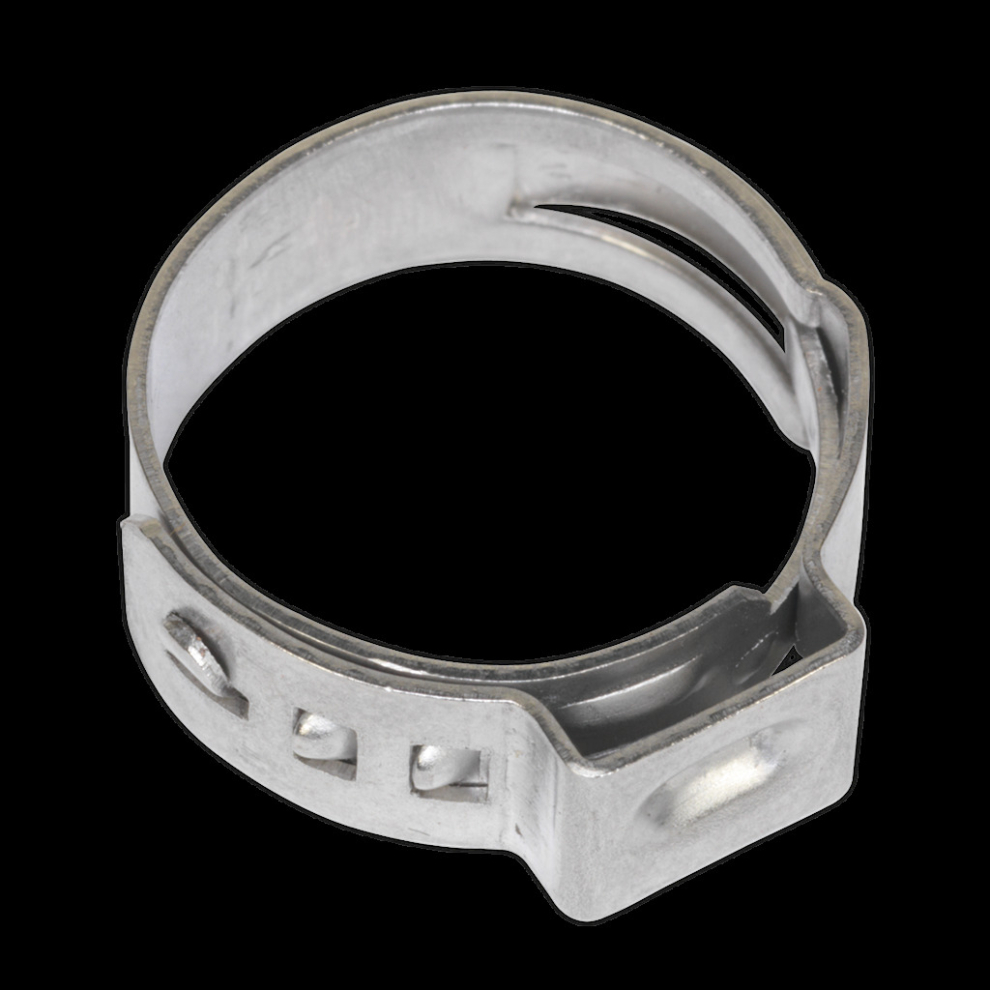 Sealey O-Clip Single Ear Ø15.3-18.5Mm Pack Of 25