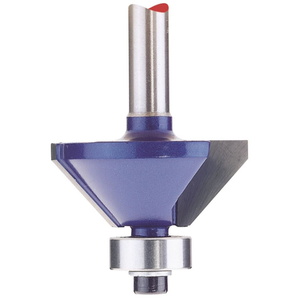 TCT Router Bit, 1/4"" Chamfering, 30mm x 45°