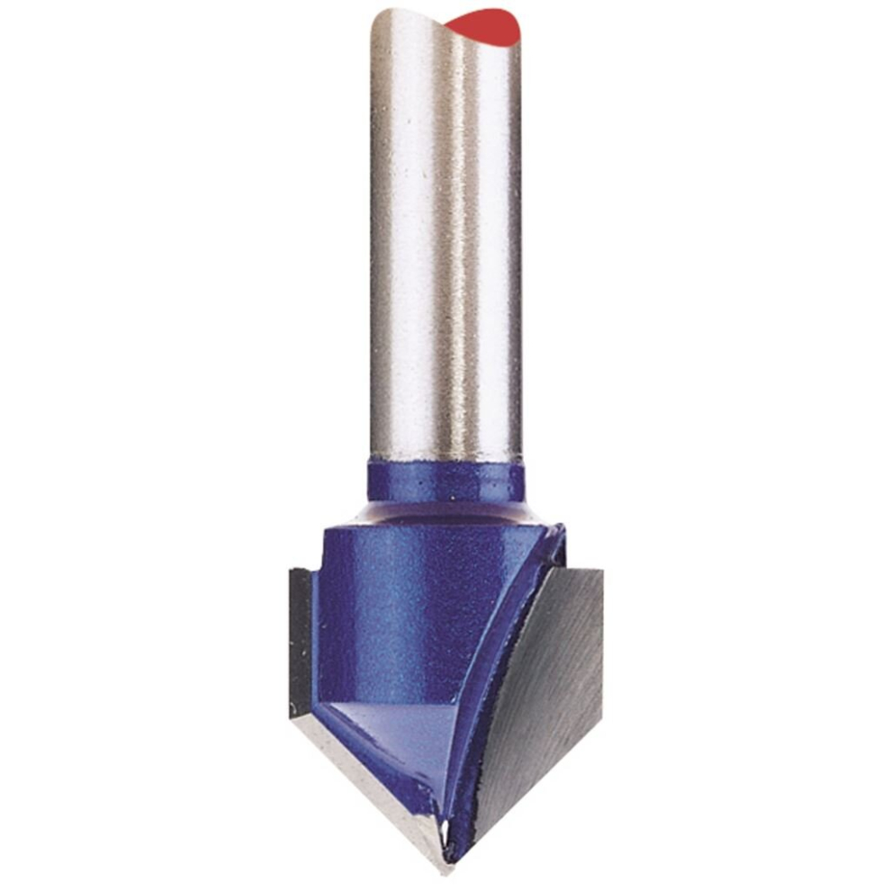 TCT Router Bit, 1/4"" Groove, 12.7mm x 90°