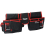 Draper Double Tool Pouch, Black 1