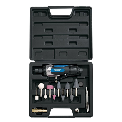 Draper Air Die Grinder Kit (15 Piece)
