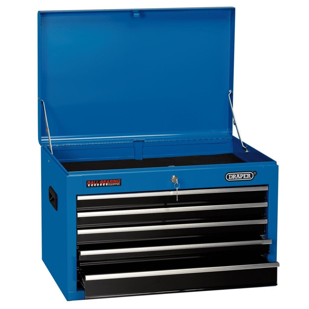 Tool Chest, 5 Drawer, 26"", 660 x 445 x 430mm, Blue