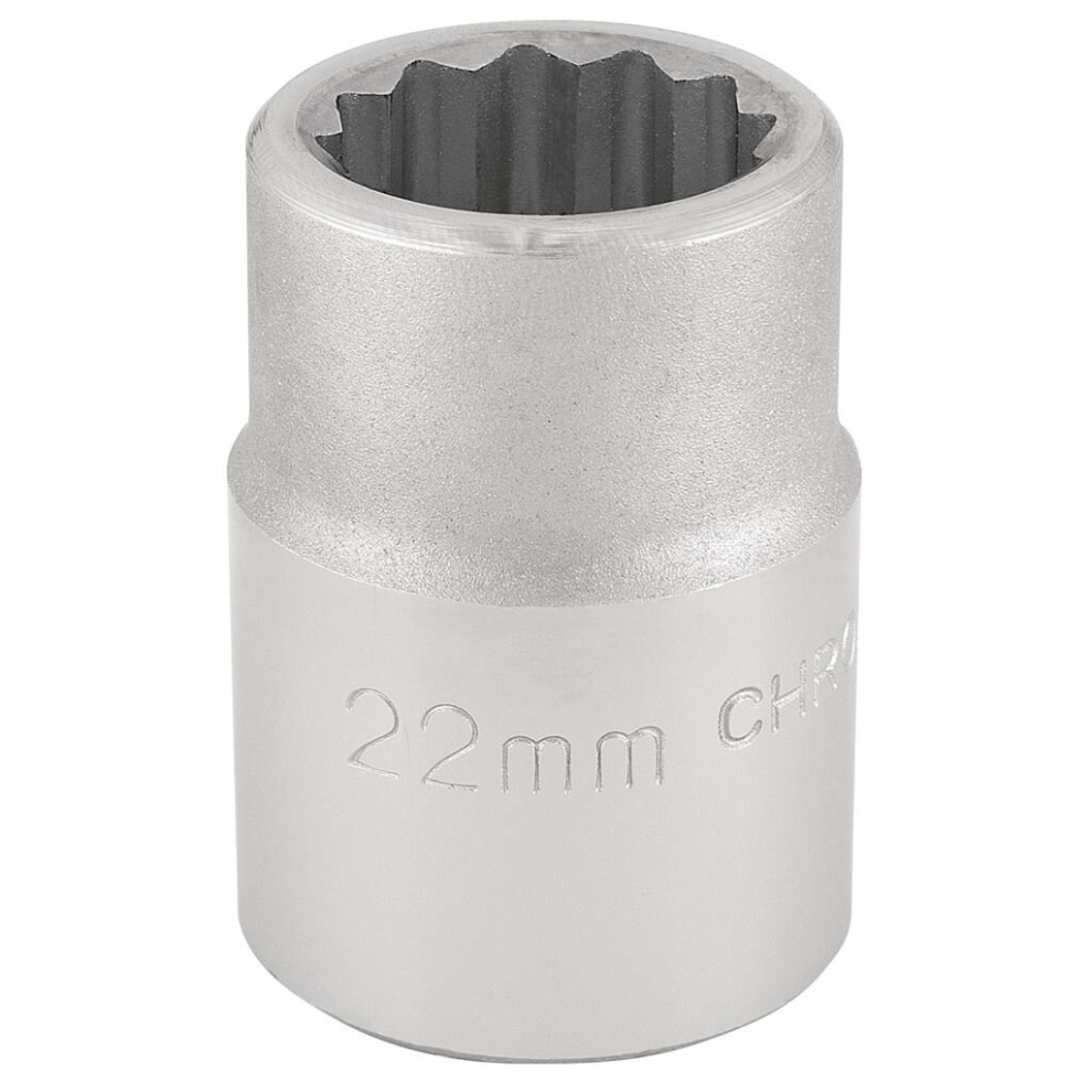 12 Point Socket, 3/4"" Sq. Dr., 22mm
