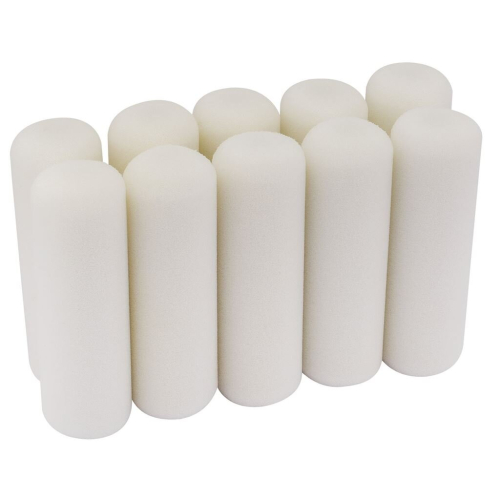 Draper Foam Paint Roller Sleeves, 100mm (Pack of 10)