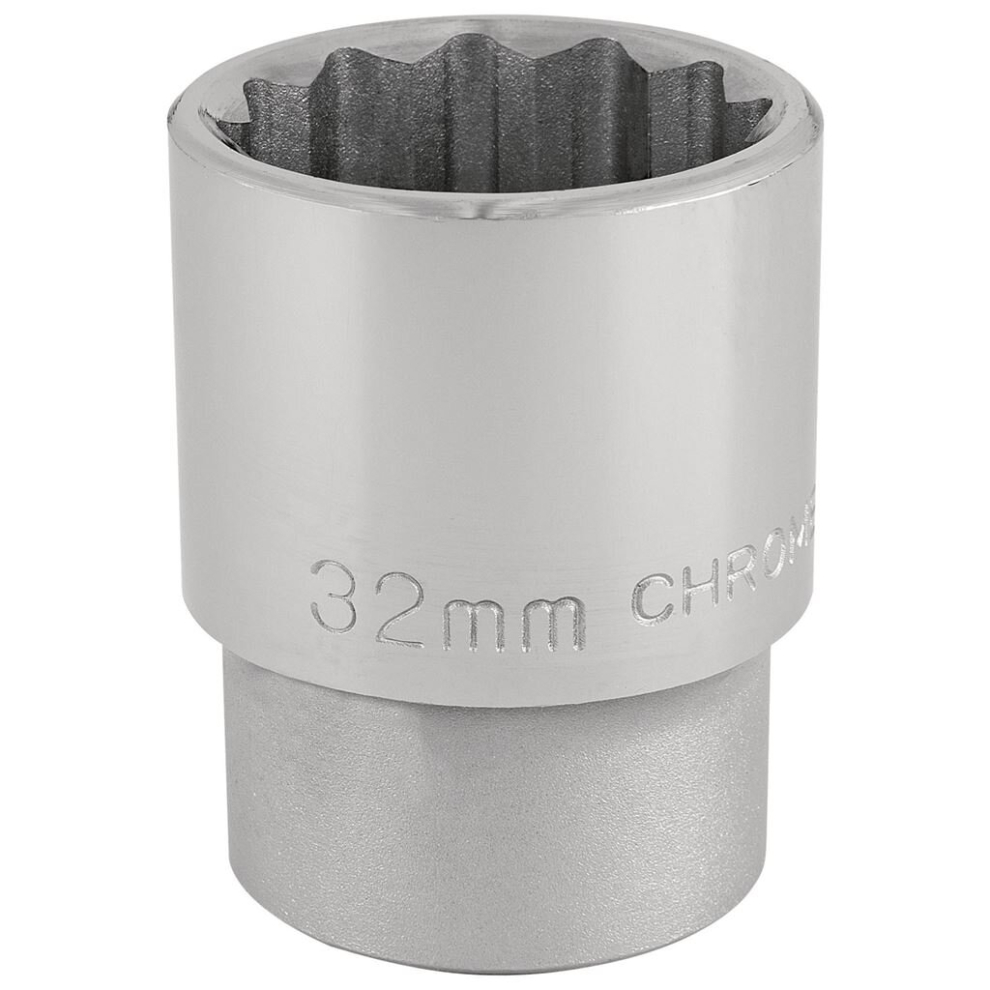12 Point Socket, 3/4"" Sq. Dr., 32mm
