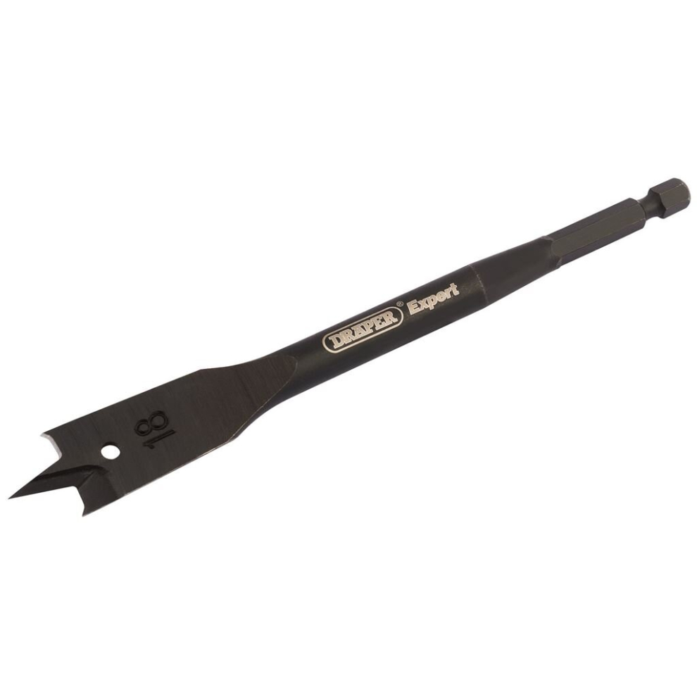 Draper Expert Flat Wood Bit, 18Mm