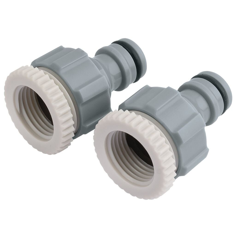 Tap Connectors, 1/2"" and 3/4"" (Pack of 2)