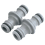 Draper Two-Way Hose Connector (Pack of 2) 1