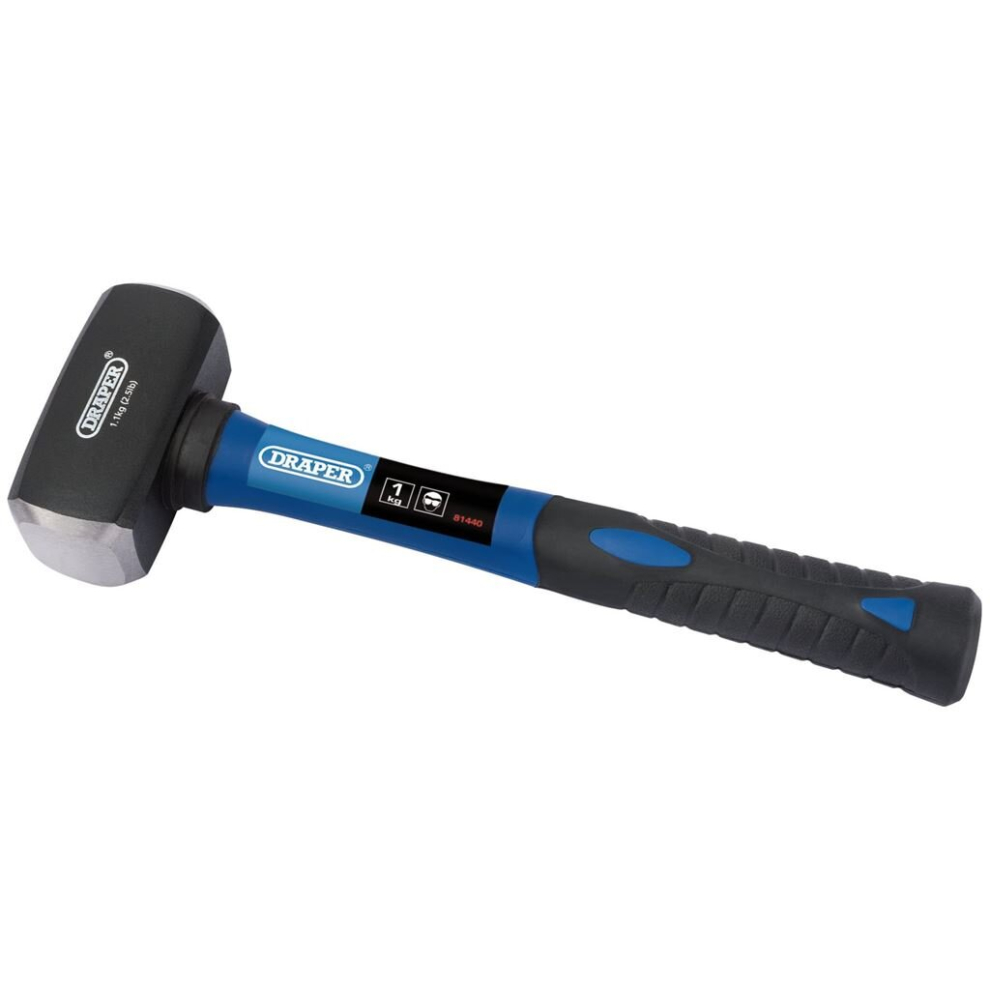 Fibreglass Shaft Club Hammer, 1Kg/2.2Lb 5010559814404