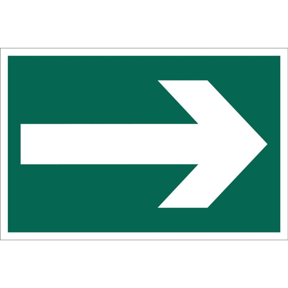 Draper Arrow Symbol' Safety Sign