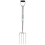 Draper Extra Long Stainless Steel Garden Fork with Soft Grip 1