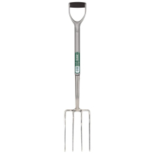Stainless Steel Garden Fork with Soft Grip Handle