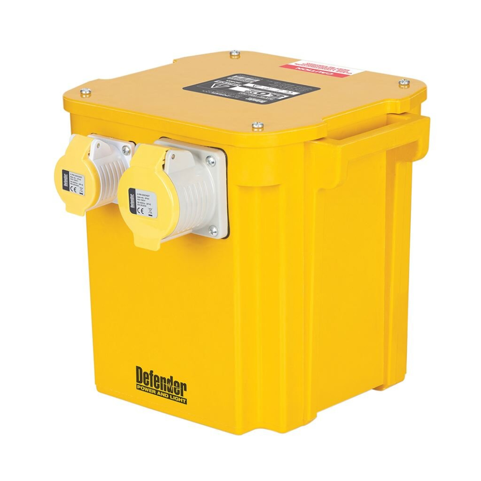 Defender 5Kva Portable Transformer 16A / 32A - 110V 16A/32A 5055056903602