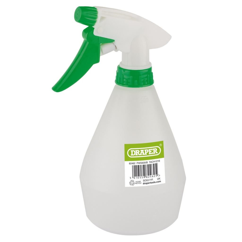 Plastic Spray Bottle, 500ml-image-OPC-P5WPRGN-NEW