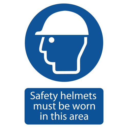 Draper Safety Helmet Must Be Worn