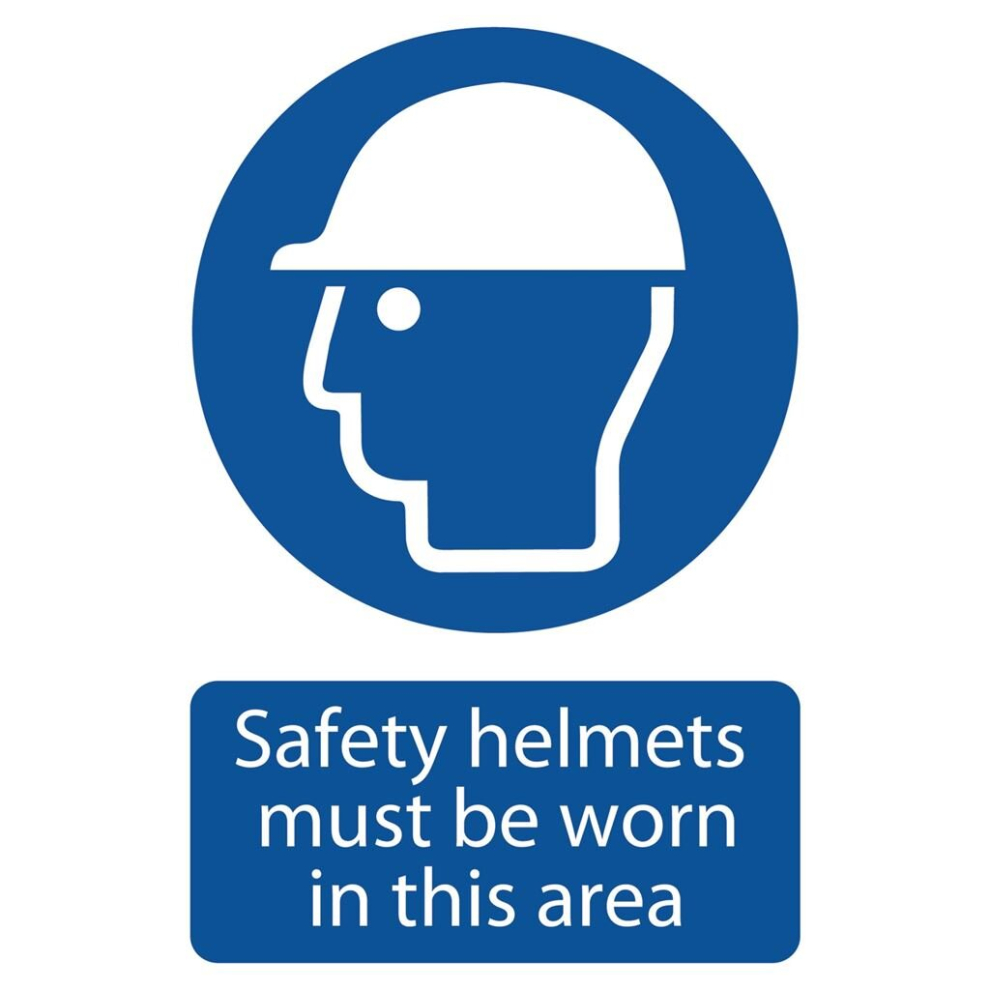 Safety Helmet Must Be Worn