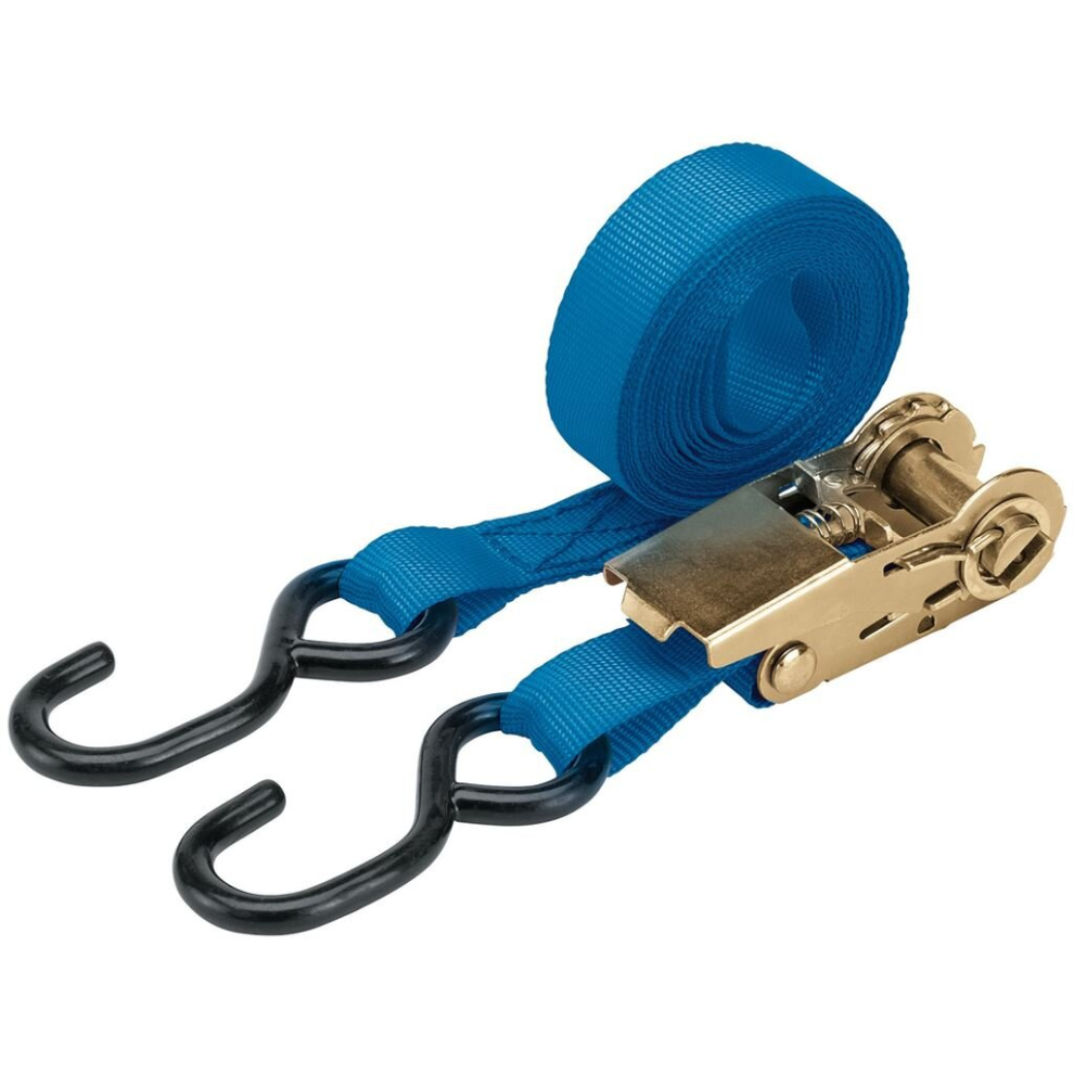 Ratcheting Tie Down Straps, 4.5M X 25Mm, 750Kg 5010559609574