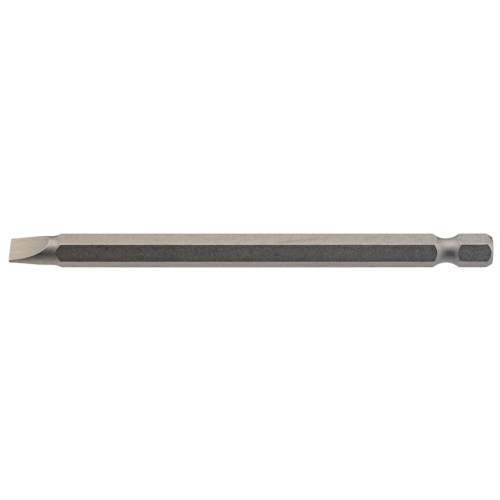 Draper Plain Slot Insert Bit, 6mm, 1/4"" Hex, 100mm Long (Pack of 1)