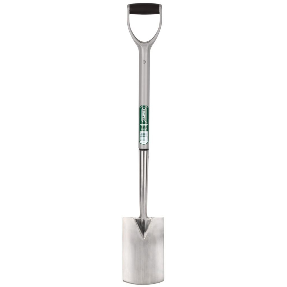 Draper Stainless Steel Soft Grip Border Spade