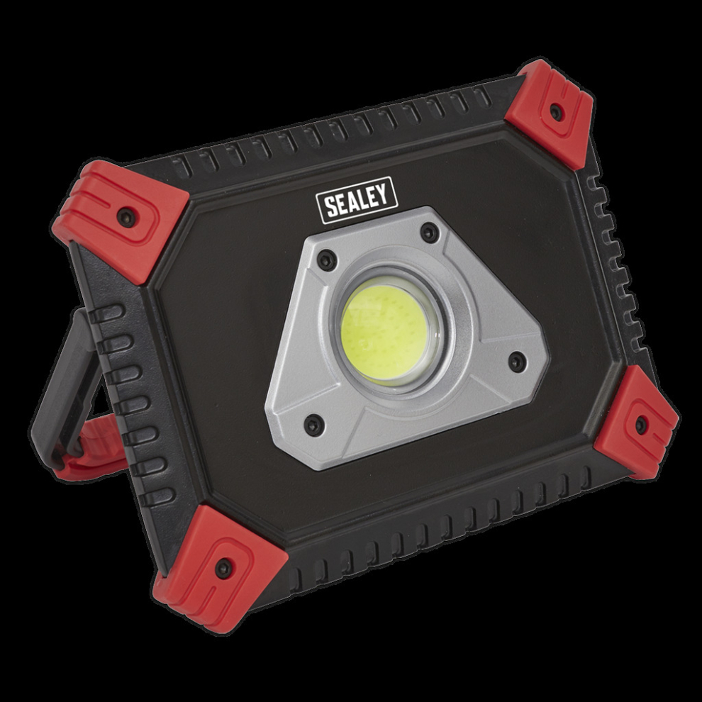 Sealey Rechargeable Portable Floodlight & Power Bank 20W Cob Led
