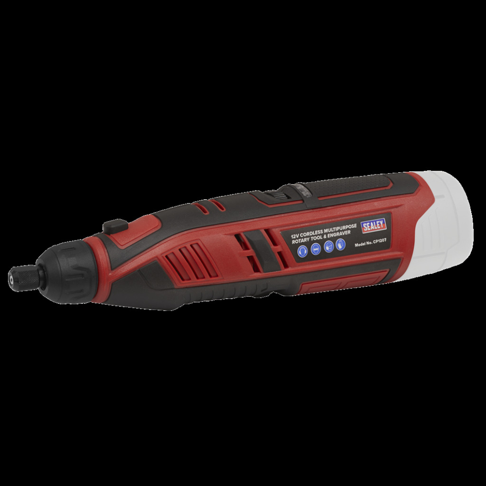 Sealey Cordless Multipurpose Rotary Tool & Engraver Kit 49Pc 12V Sv12 Series - Body Only