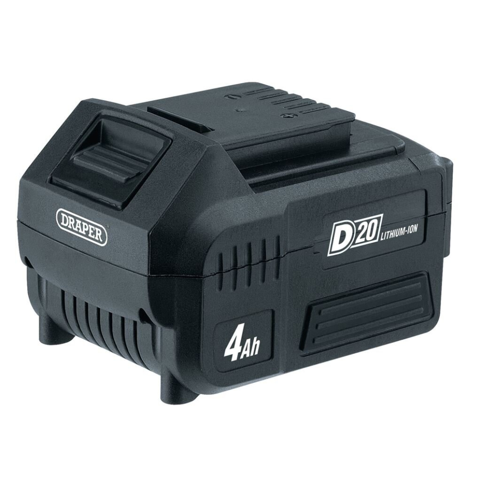 Draper D20 20V Li-Ion Battery, 4.0Ah
