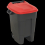 Sealey Refuse/Wheelie Bin 100L - Red 1