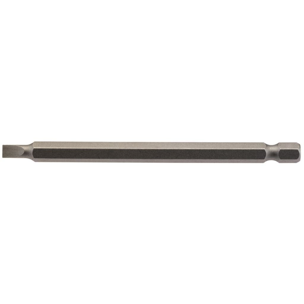 Draper Plain Slot Insert Bit, 4.5Mm, 1/4"" Hex, 100Mm Long (Pack Of 1)